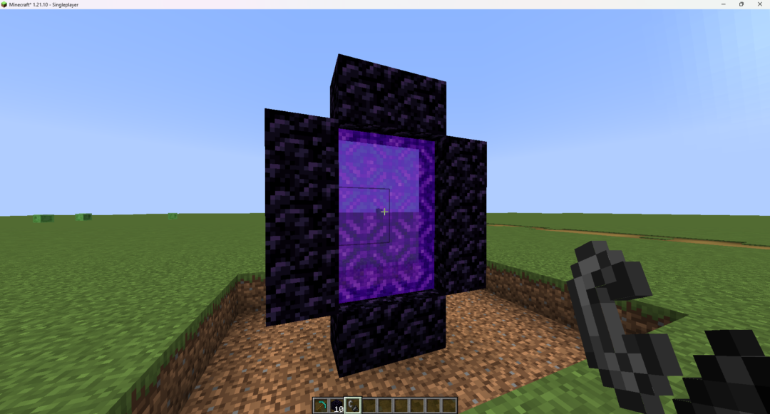 آموزش ساخت دروازه ندر Nether در ماینکرافت 2 Screenshot 2026 05 23 152858